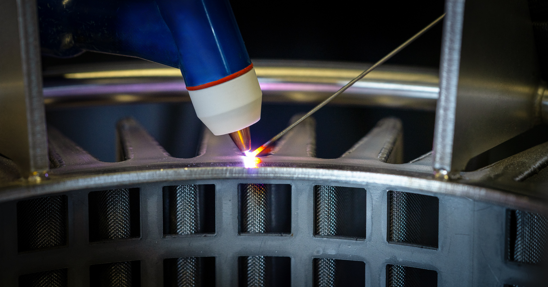 Micro plasma welding